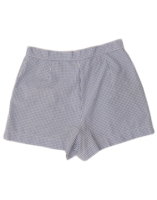Shorts feminino casual Sergio Tacchini IT 44 médio W28 azul guingão