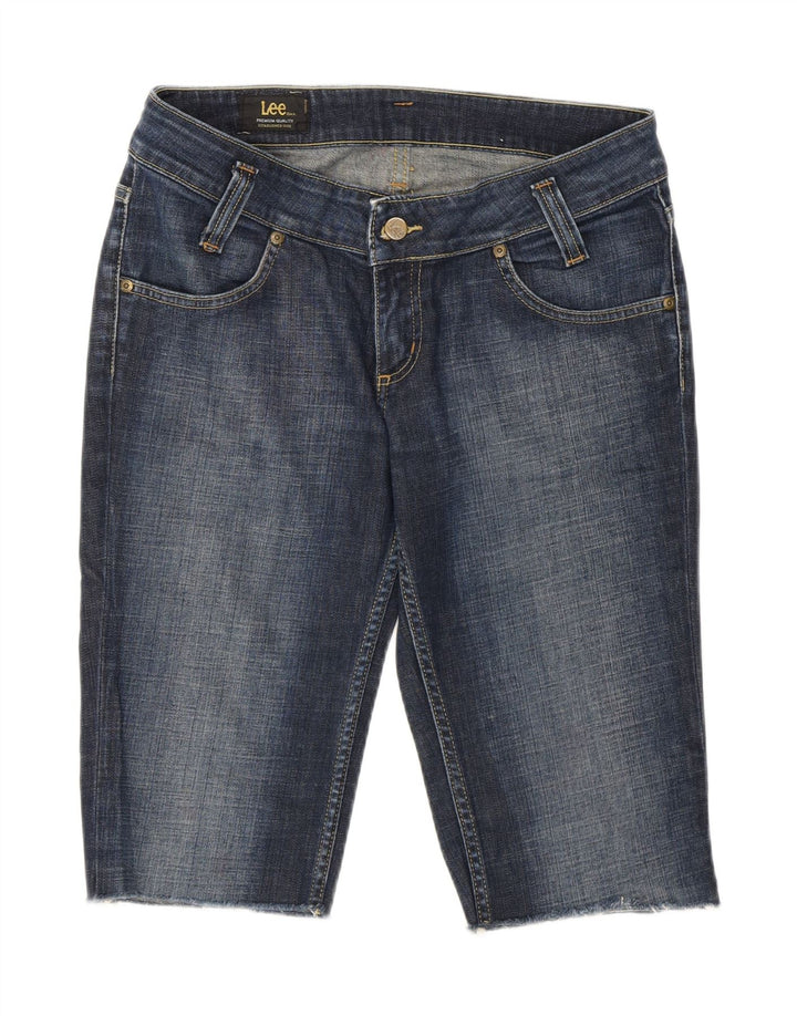 Lee Womens Leola Bermuda jeans W30 algodão azul médio
