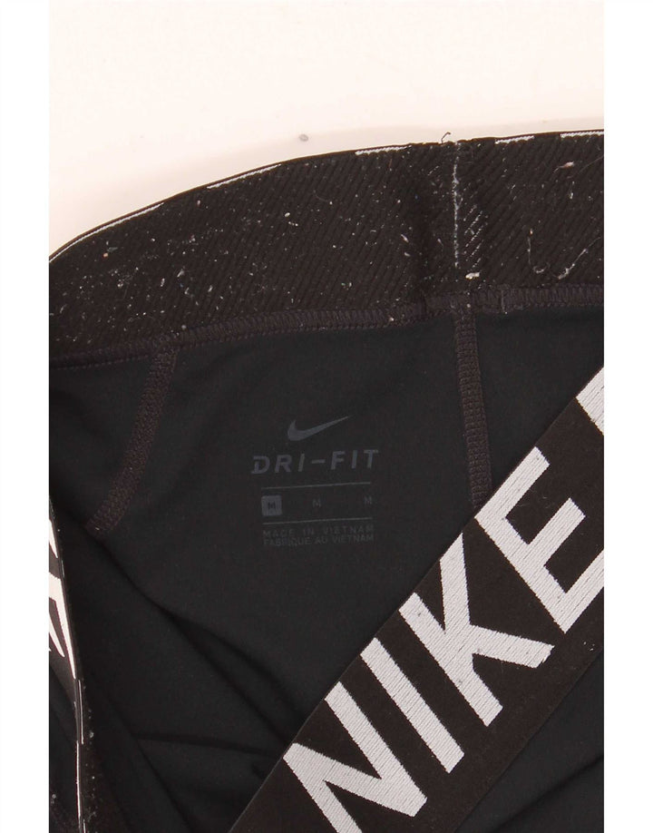 Shorts esportivos gráficos femininos Nike Dri Fit UK 12 médio preto