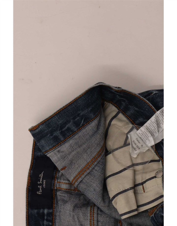 Paul Smith Mens Slim Jeans W32 L30 Azul Algodão