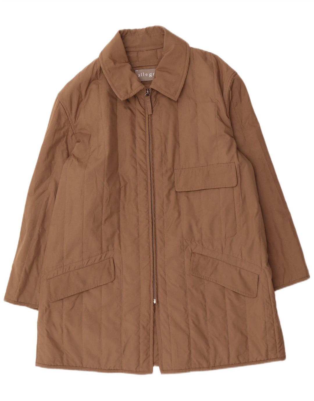 Sobretudo feminino Allegri IT 48 XL poliéster marrom