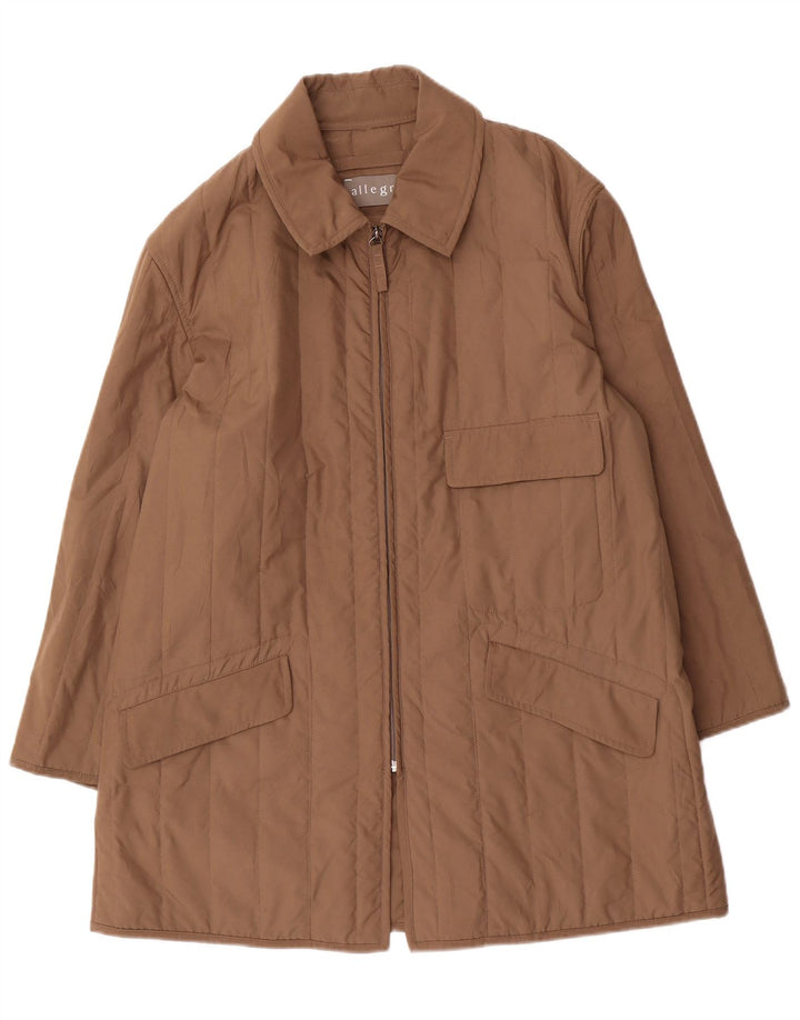 Sobretudo feminino Allegri IT 48 XL poliéster marrom
