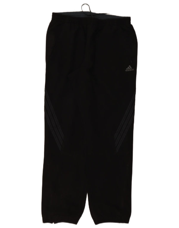 Adidas Mens Climalite Calças de treino Joggers Médio Preto Poliéster