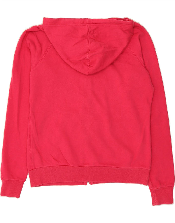 NIKE Womens Zip Hoodie Sweater UK 16 Large Pink Cotton Vintage Nike and Second-Hand Nike from Messina Hembry 