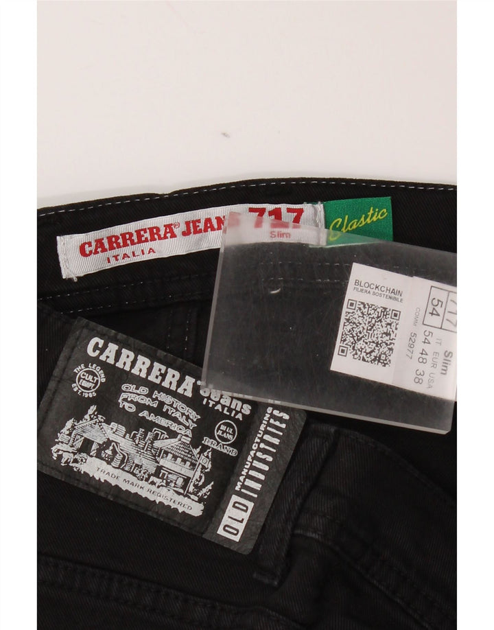 Carrera Masculino 717 Slim Jeans W38 L32 Algodão Preto
