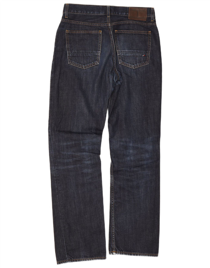 Jeans retos masculinos Tommy Hilfiger W31 L29 azul marinho