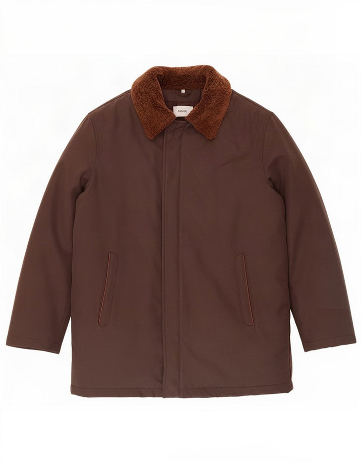 Jaqueta bomber masculina Mabrun IT 50 grande poliéster marrom