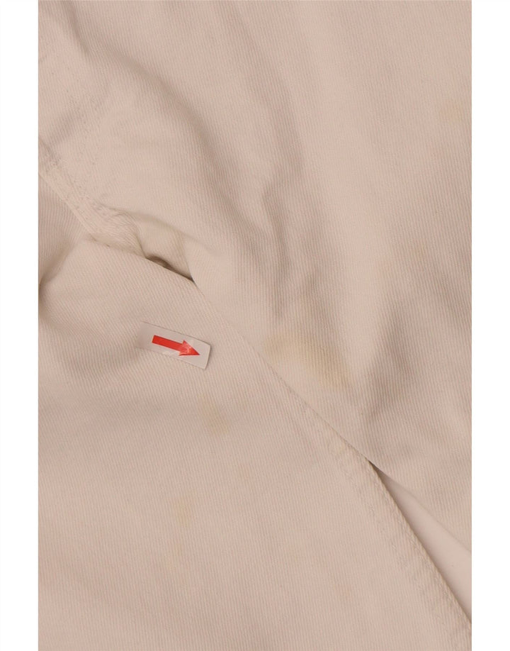 Calça jeans feminina Levi's 501 Straight W28 L32 algodão branco