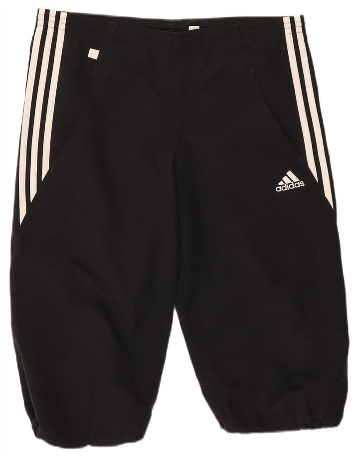 Shorts esportivos femininos Adidas UK 14 grandes pretos