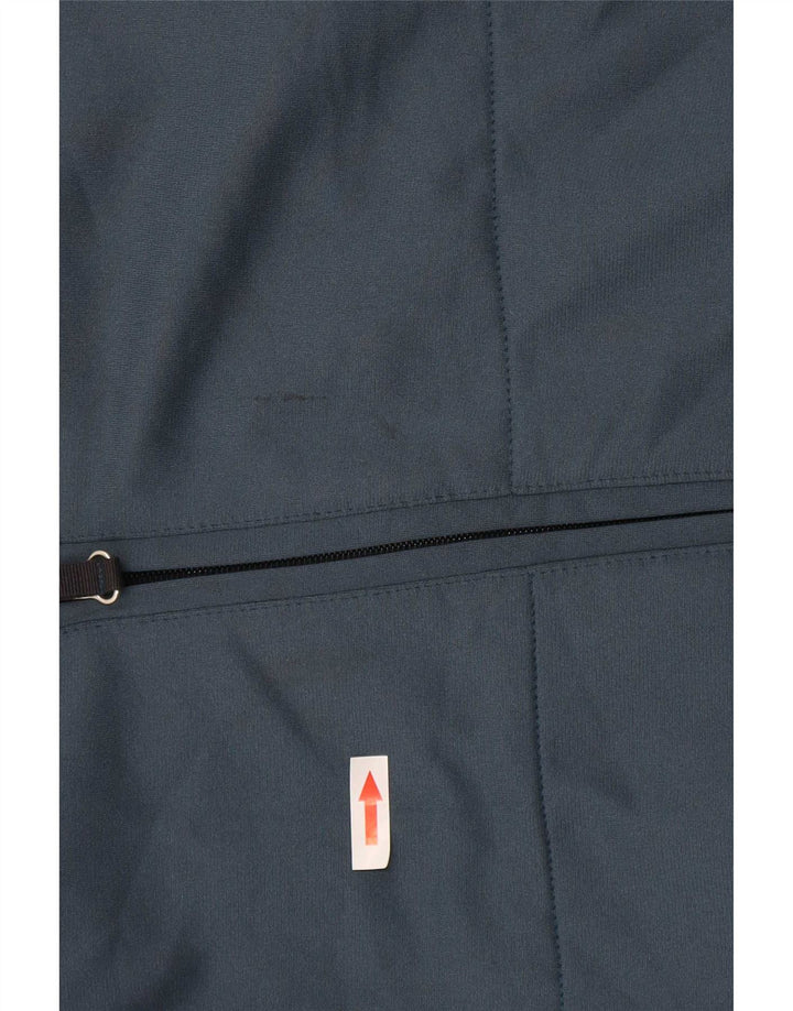 Diadora Mens Tracksuit Top Jacket IT 46 Small Blue Colourblock Poliéster