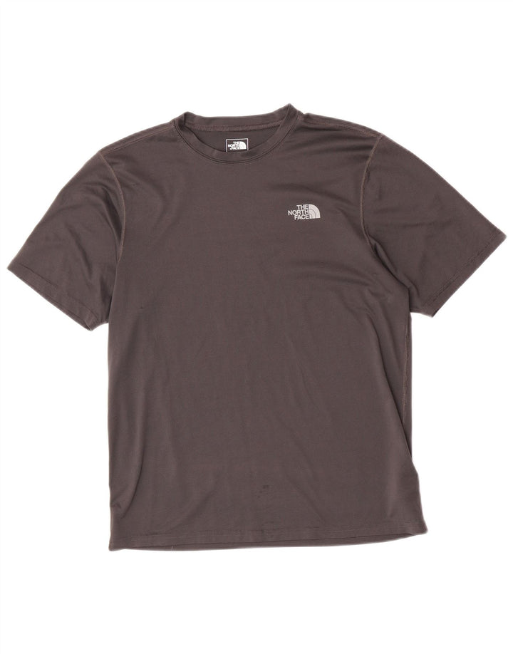 The North Face Camiseta Masculina Top Pequeno Poliéster Cinza