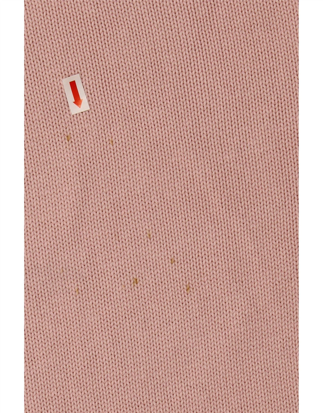 Suéter feminino Marks & Spencer com gola redonda Reino Unido 14 algodão rosa médio