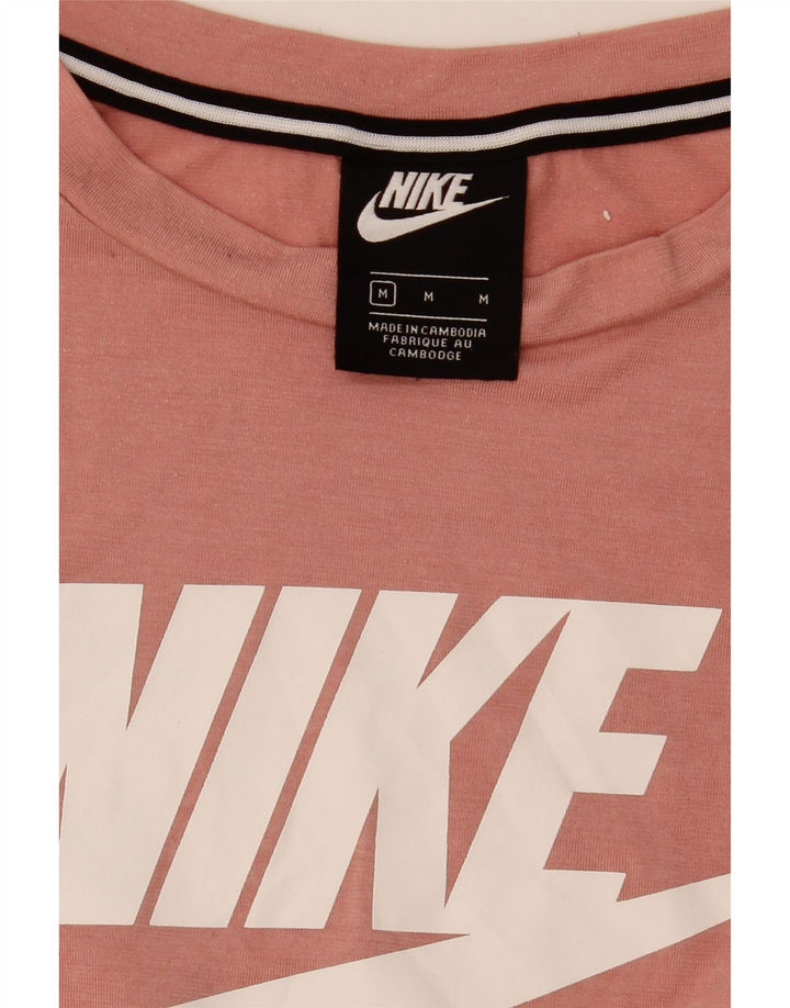 Camiseta Nike Feminina Graphic Top UK 14 Médio Rosa