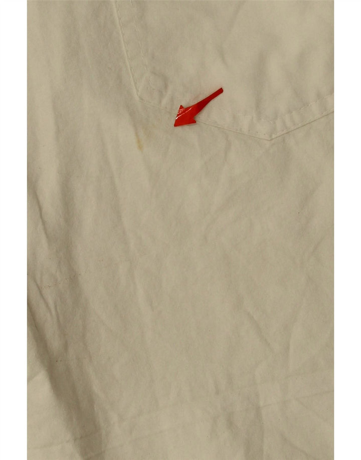VINTAGE Womens Chino Shorts EU 40 Medium W31  Off White Cotton Vintage Vintage and Second-Hand Vintage from Messina Hembry 
