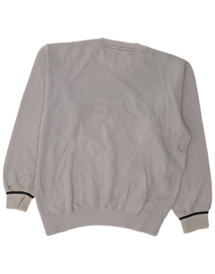 Champion moletom gráfico masculino jumper grande azul algodão clássico