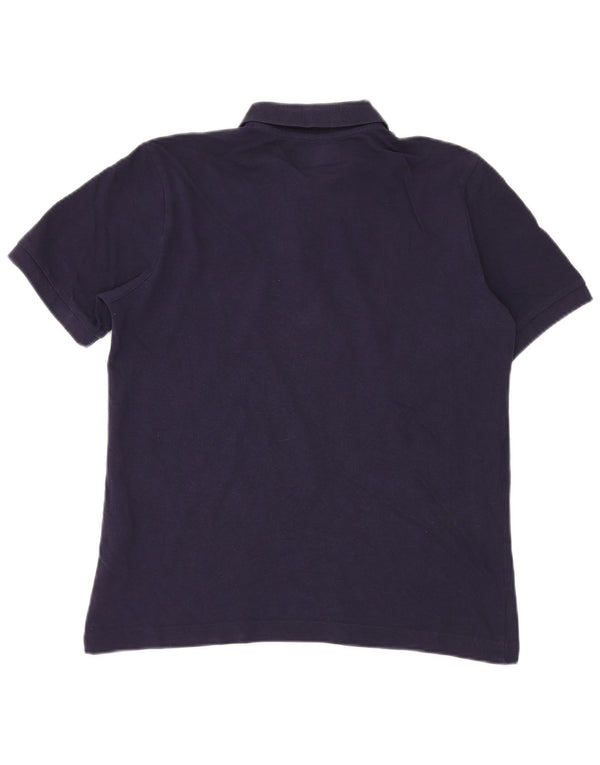 Camisa polo masculina KAPPA de algodão azul marinho médio