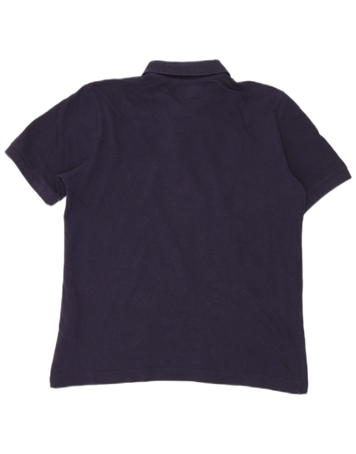 Camisa polo masculina KAPPA de algodão azul marinho médio