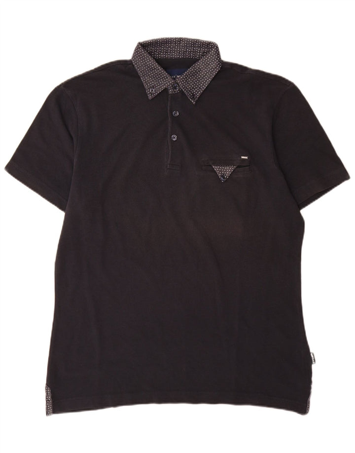 Camisa polo masculina Gas grande azul marinho