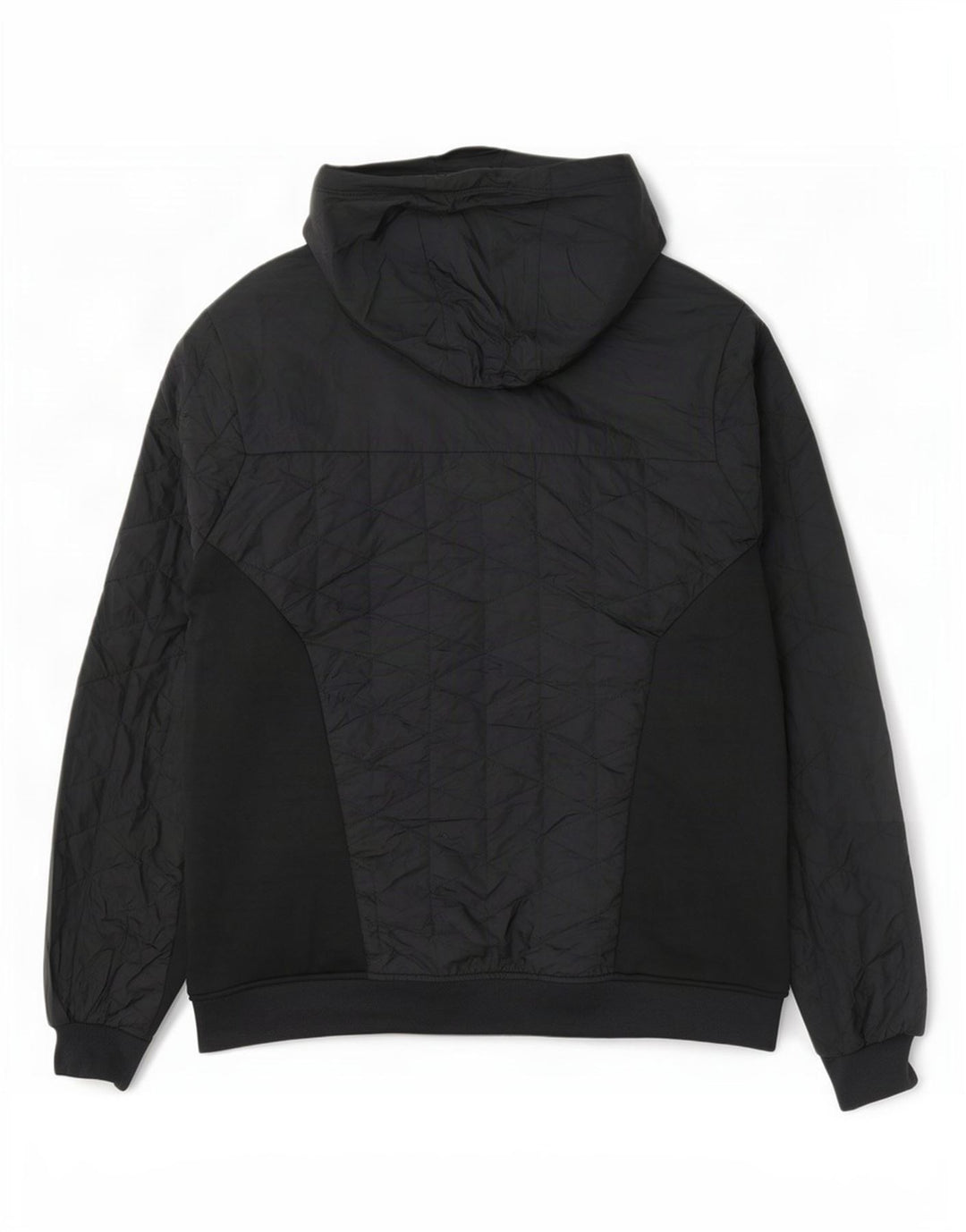 Jaqueta acolchoada com capuz masculina Under Armour UK 40 grande poliéster azul marinho