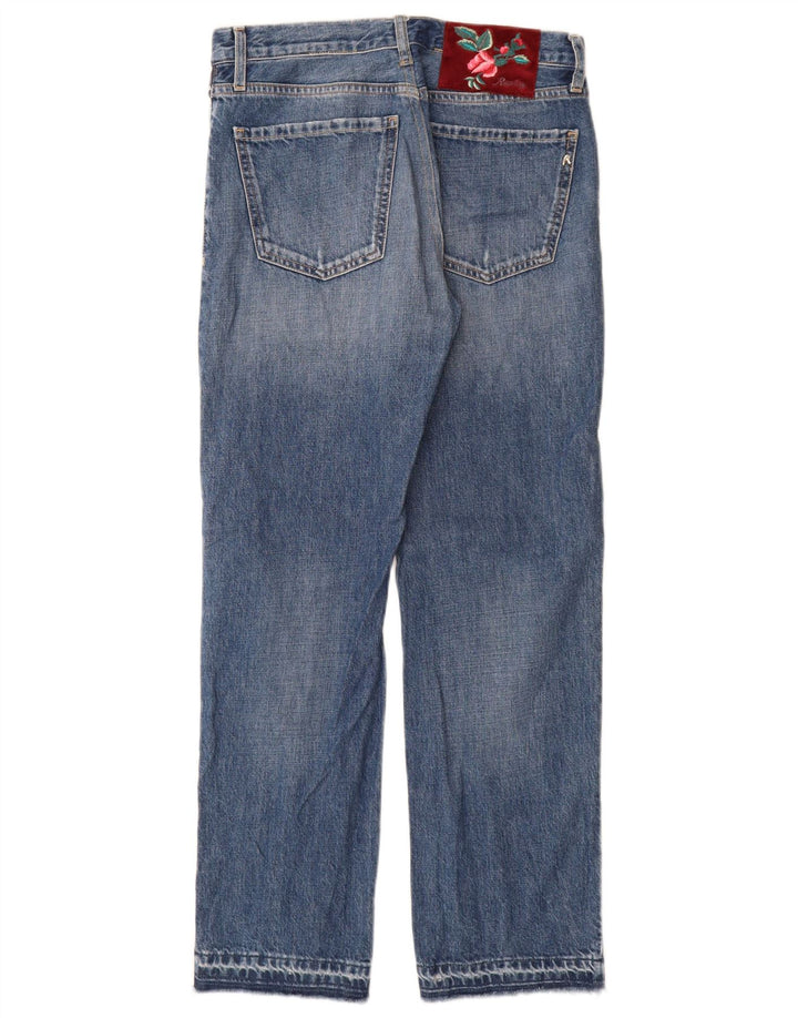 Replay Jeans reto feminino W26 L30 algodão azul