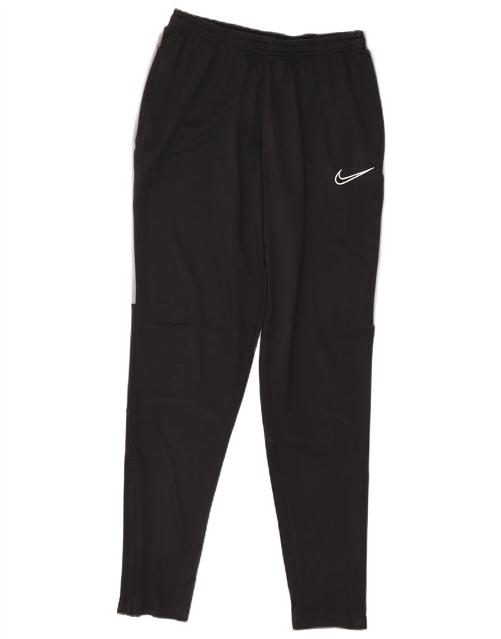 Calça de treino masculina Nike médio preto colorblock poliéster esportivo