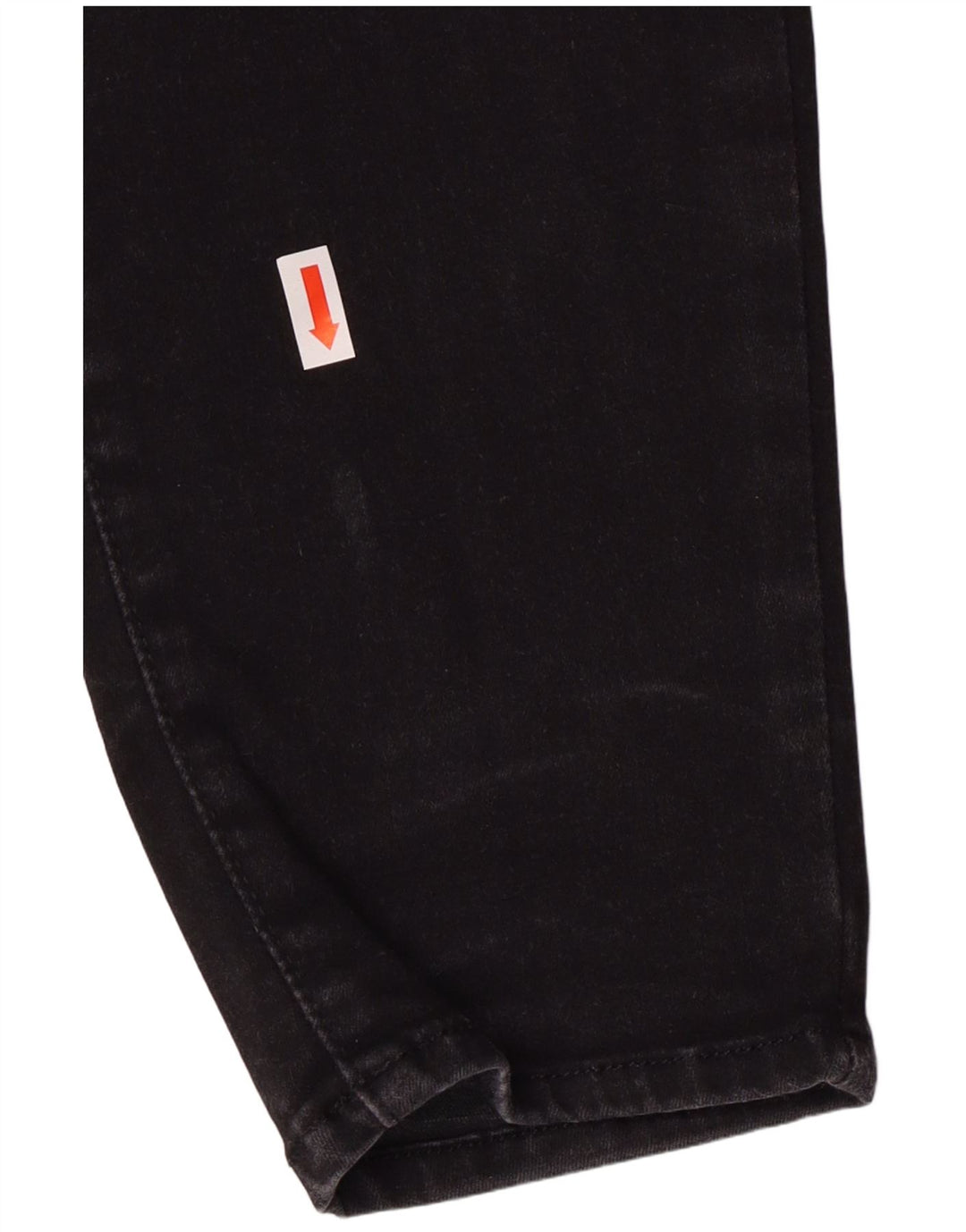 Gas Womens Slim Jeans W31 L28 Algodão Preto