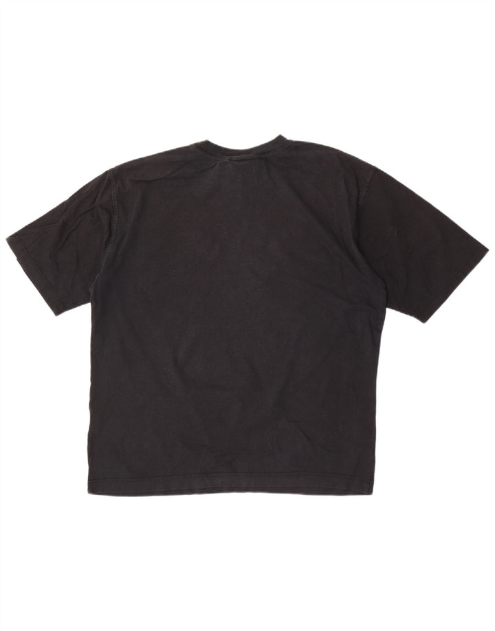 Puma Camiseta Masculina Top Médio Algodão Preto