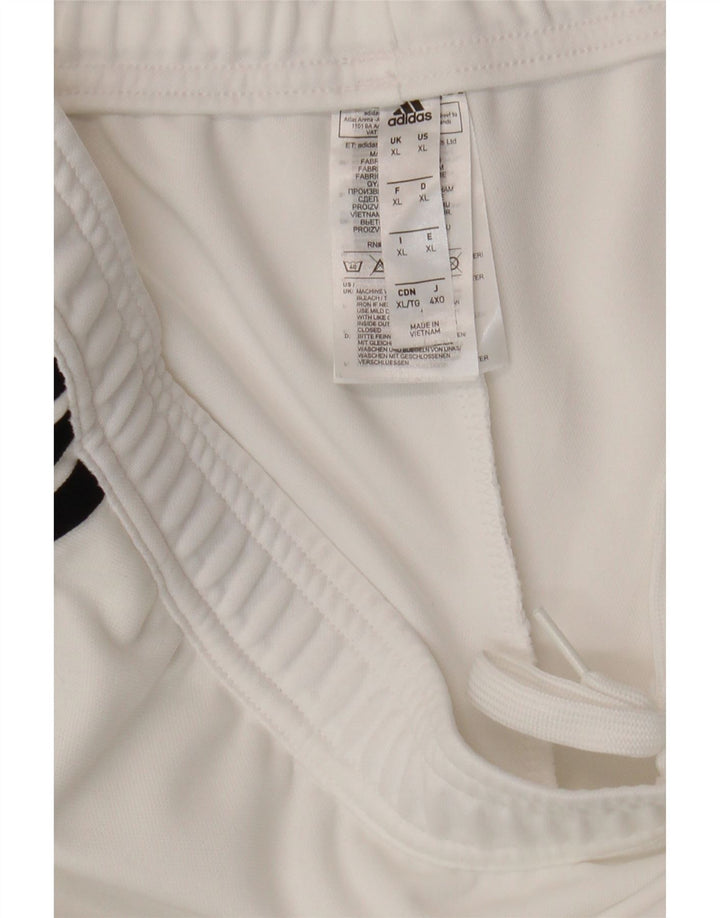 Calça Adidas Mens Climacool Treino XL Branco Poliéster