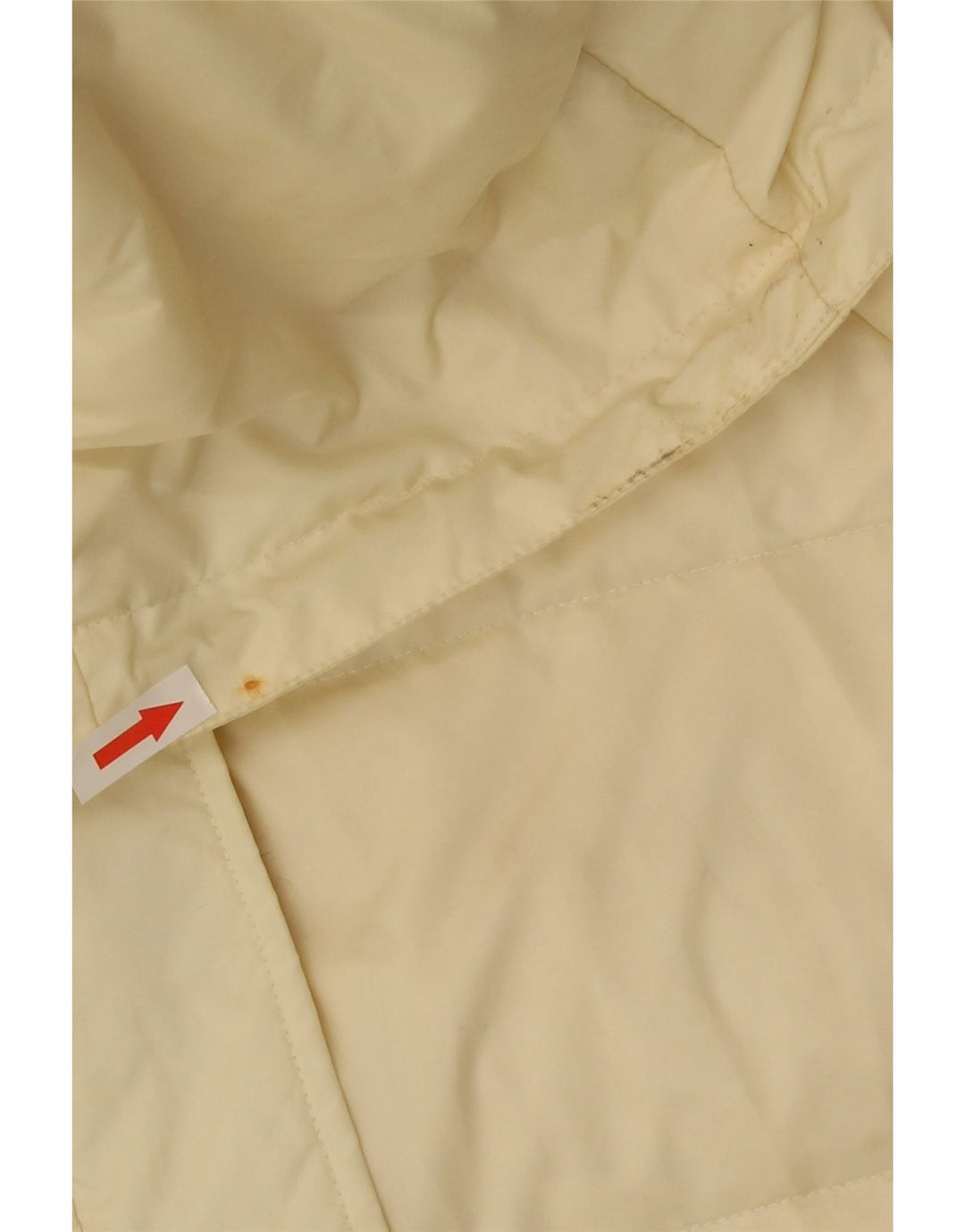 Casaco acolchoado com capuz feminino Pheder IT 46 grande nylon amarelo