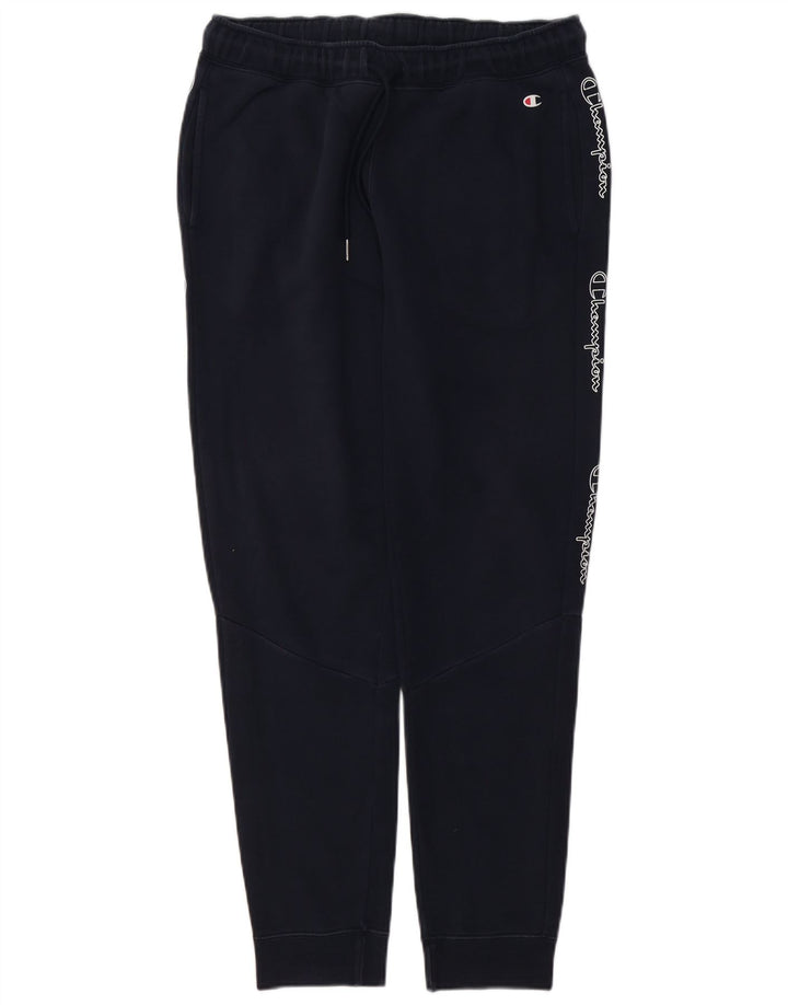 Calça esportiva masculina Champion Graphic Joggers médio algodão azul marinho