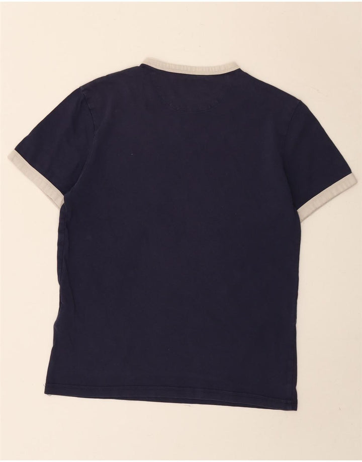 Camiseta masculina Lyle & Scott XS azul marinho algodão