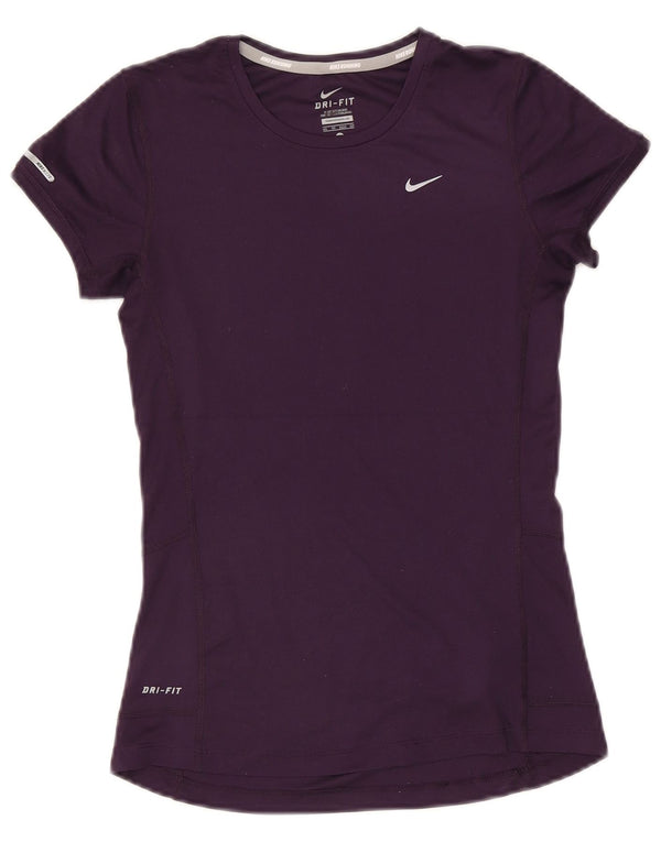 Camiseta Nike Feminina Dri Fit Top UK 6 XS Roxo Poliéster