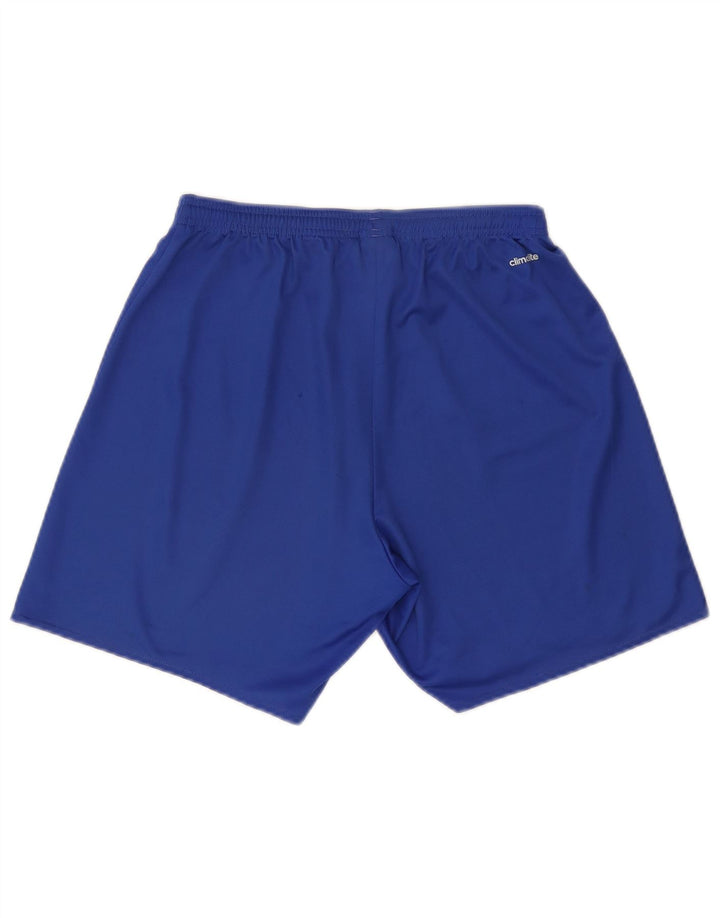 ADIDAS Mens Climalite Sport Shorts Médio Azul Poliéster