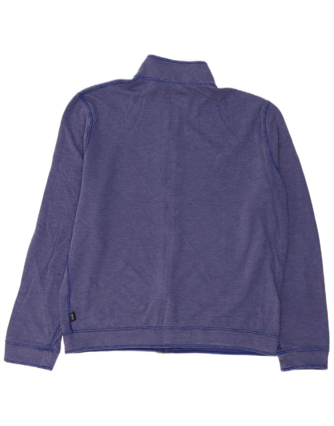 Hugo Boss Mens Treino Top Jaqueta XL Algodão Azul