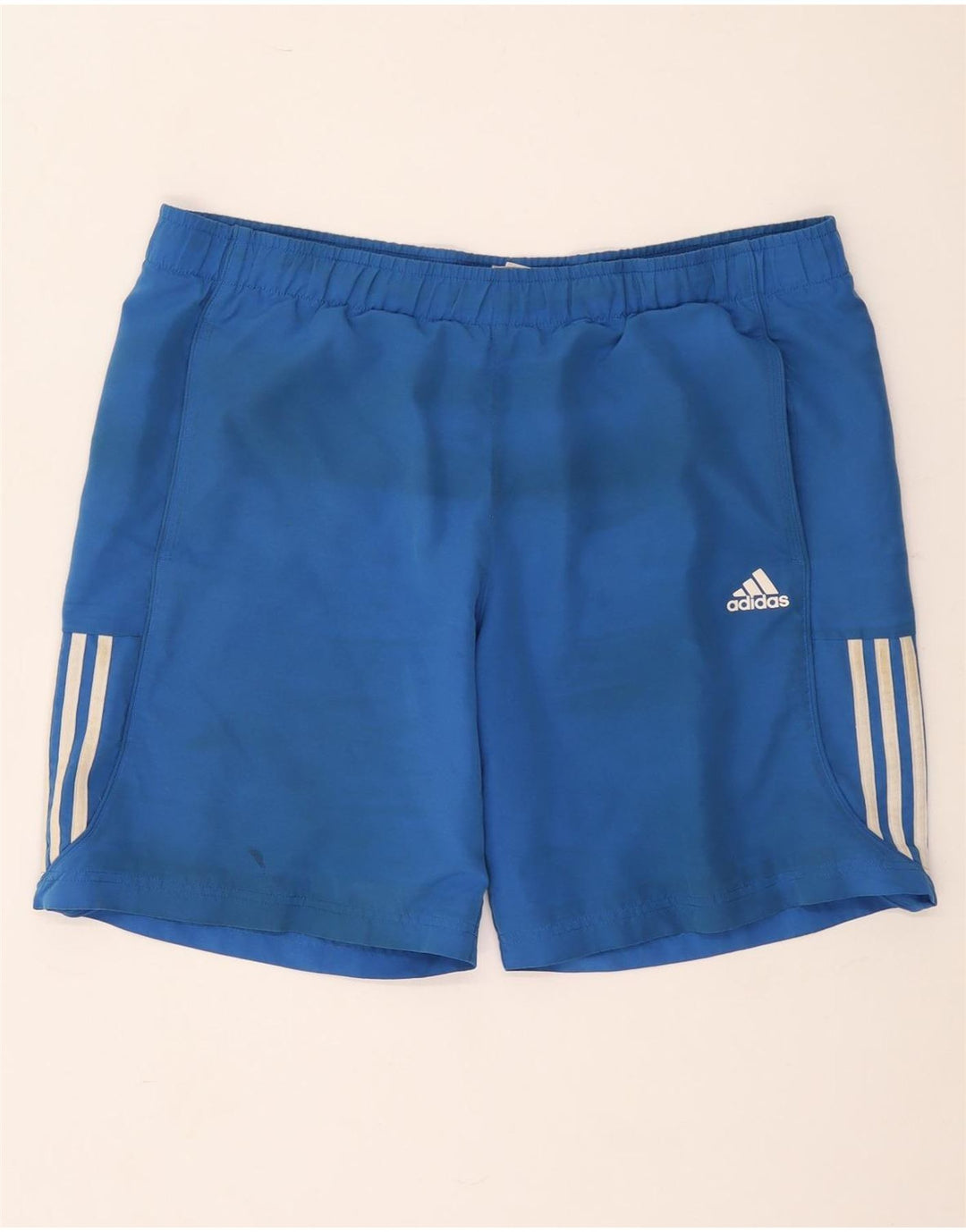 Adidas Masculino Climalite Sport Shorts Grande Azul Poliéster