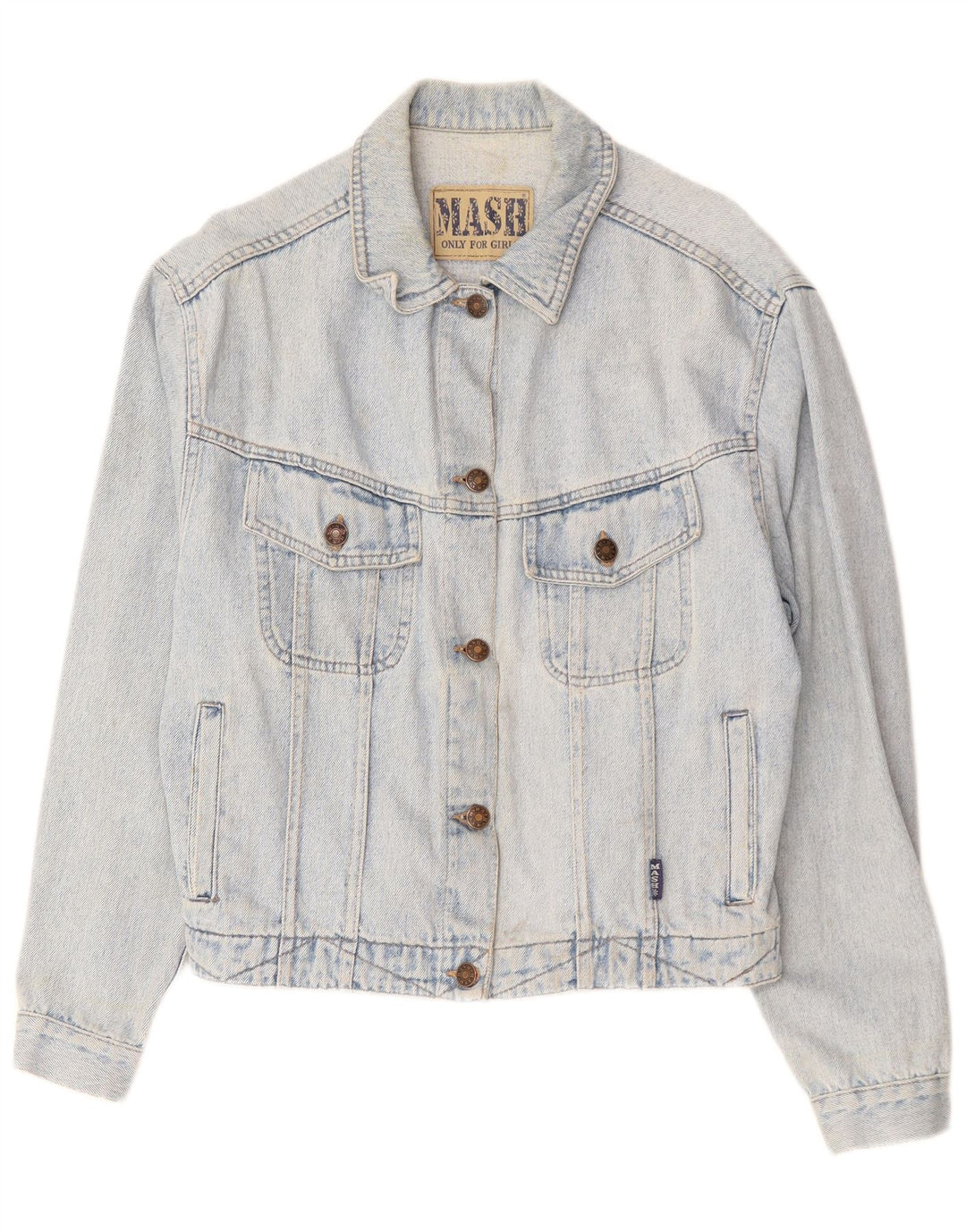 Jaqueta jeans Mash Girls 14-15 anos algodão azul