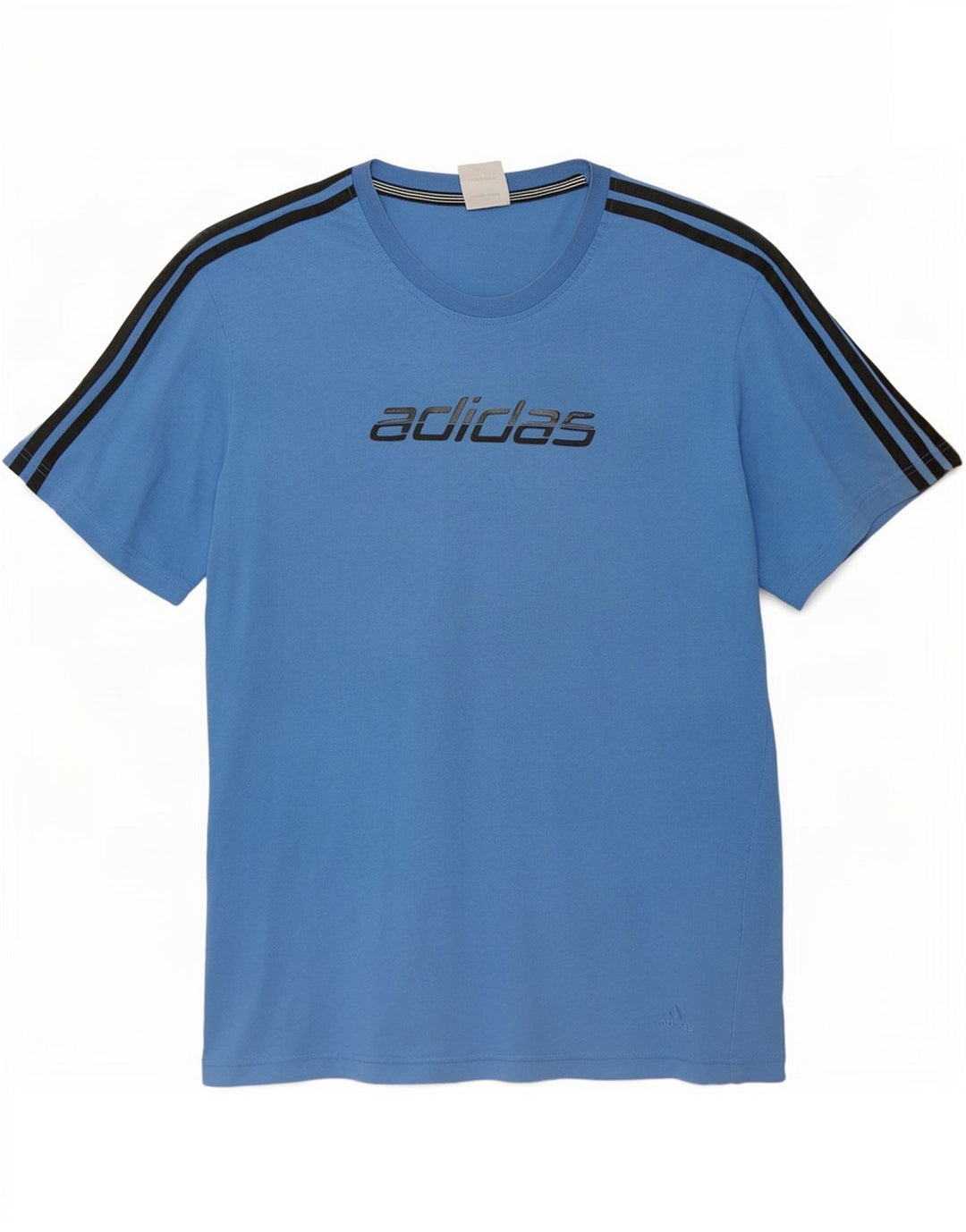 Adidas Camiseta Masculina Graphic Top Grande Algodão Azul