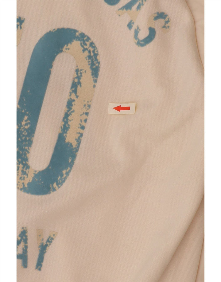 Jaqueta Puma Feminina Graphic Tracksuit UK 6 XS Poliéster Branco