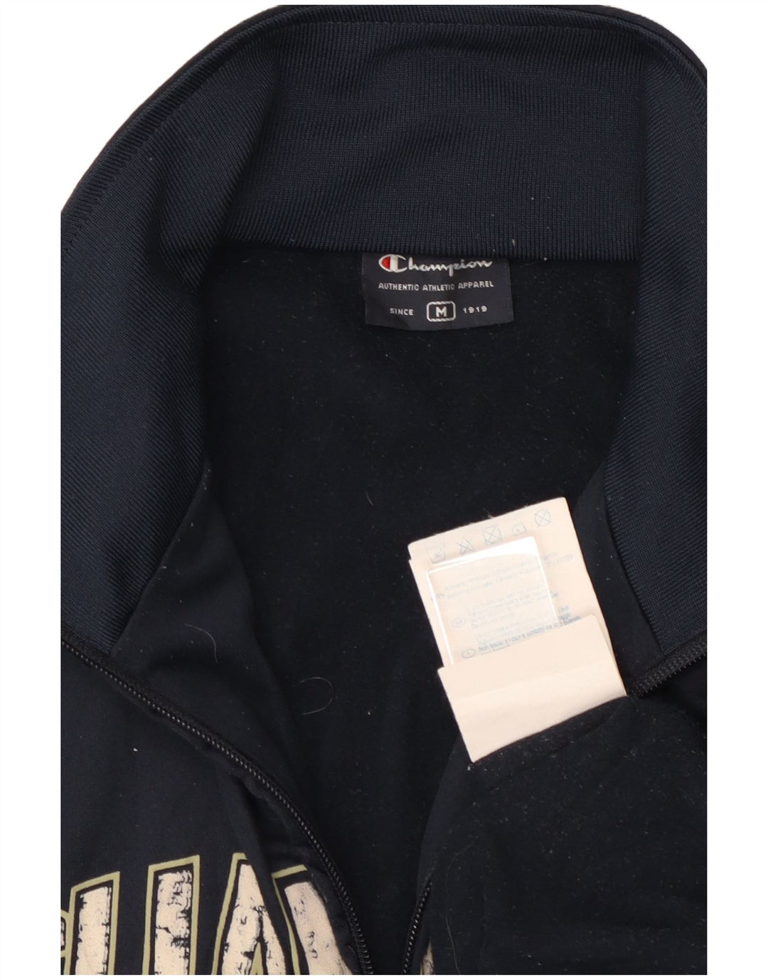 CHAMPION Jaqueta masculina de agasalho gráfico médio azul marinho poliéster