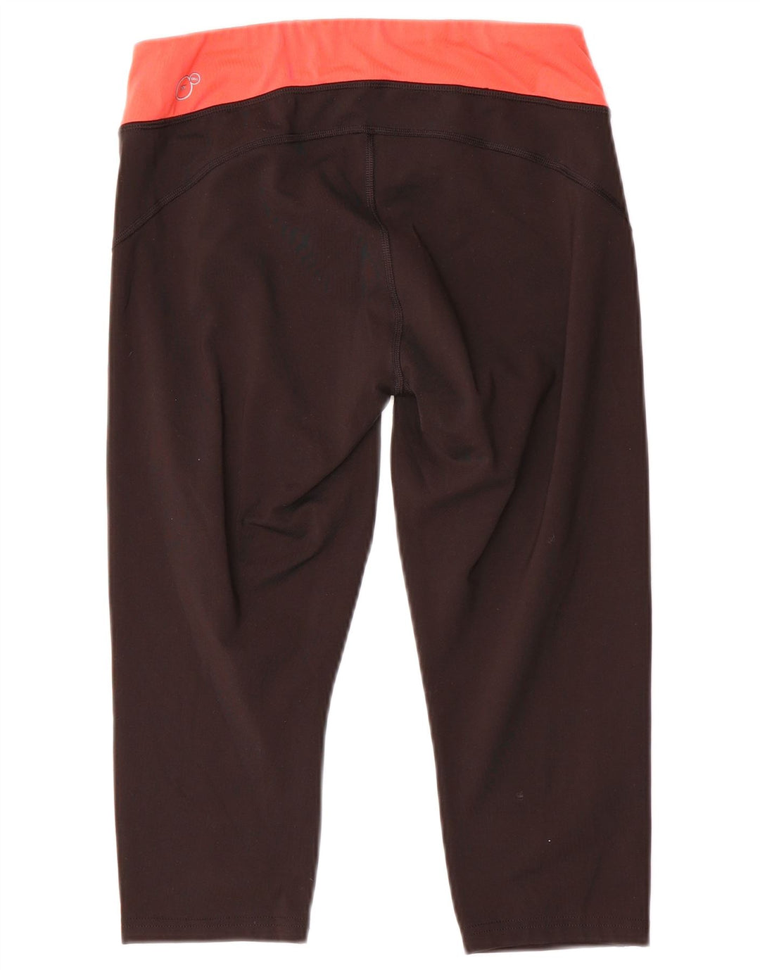 Puma Womens Capri Leggings UK 14 Médio Preto Colorblock Poliéster