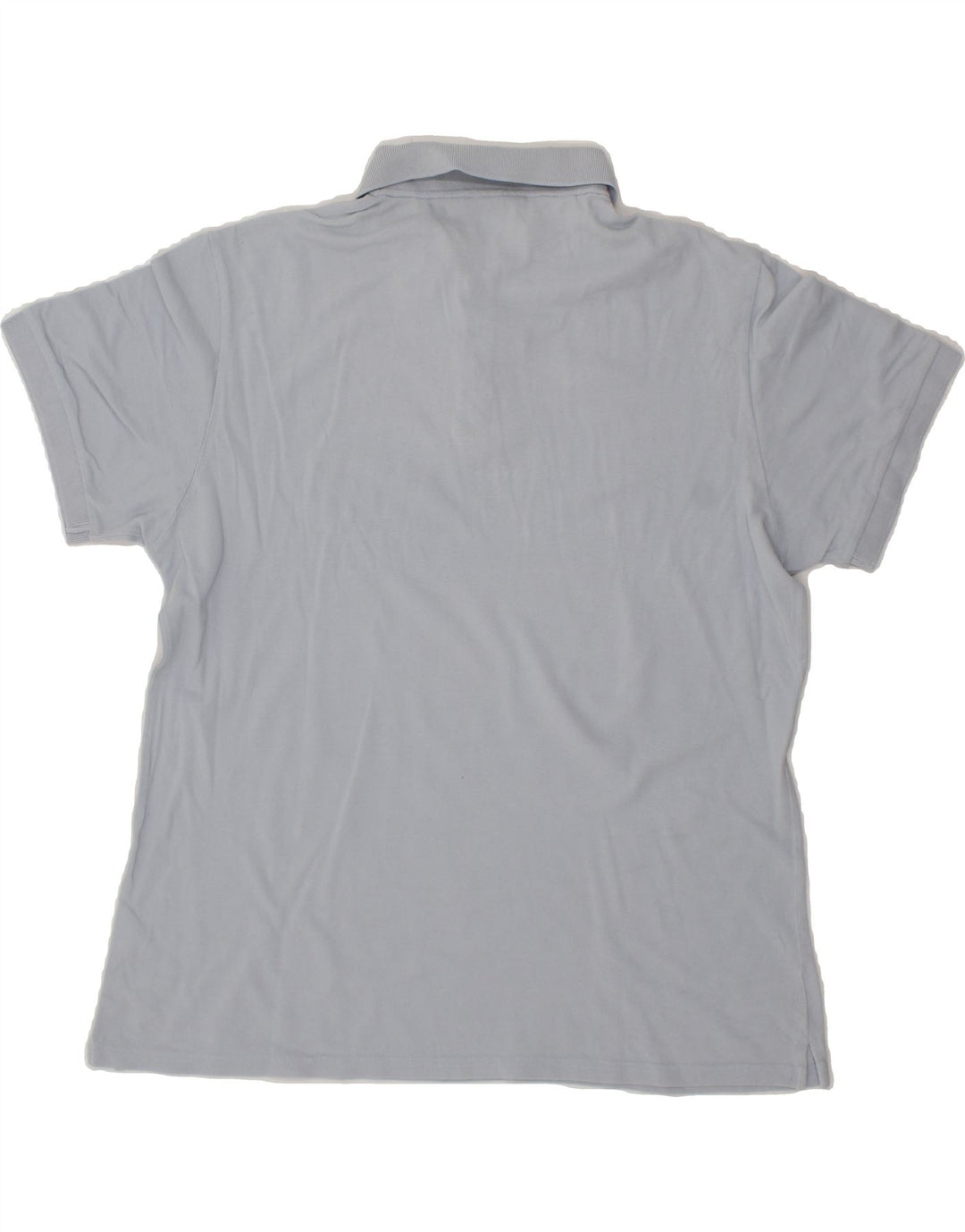 TRUSSARDI Mens Polo Shirt 2XL Blue Cotton Vintage Trussardi and Second-Hand Trussardi from Messina Hembry 