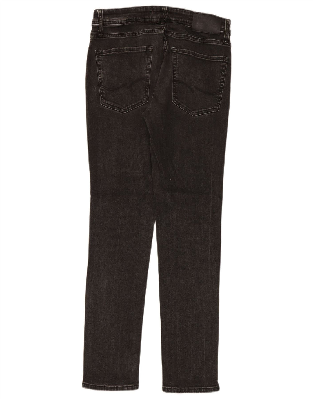 Jeans masculinos Jack & Jones Slim W30 L30 cinza algodão