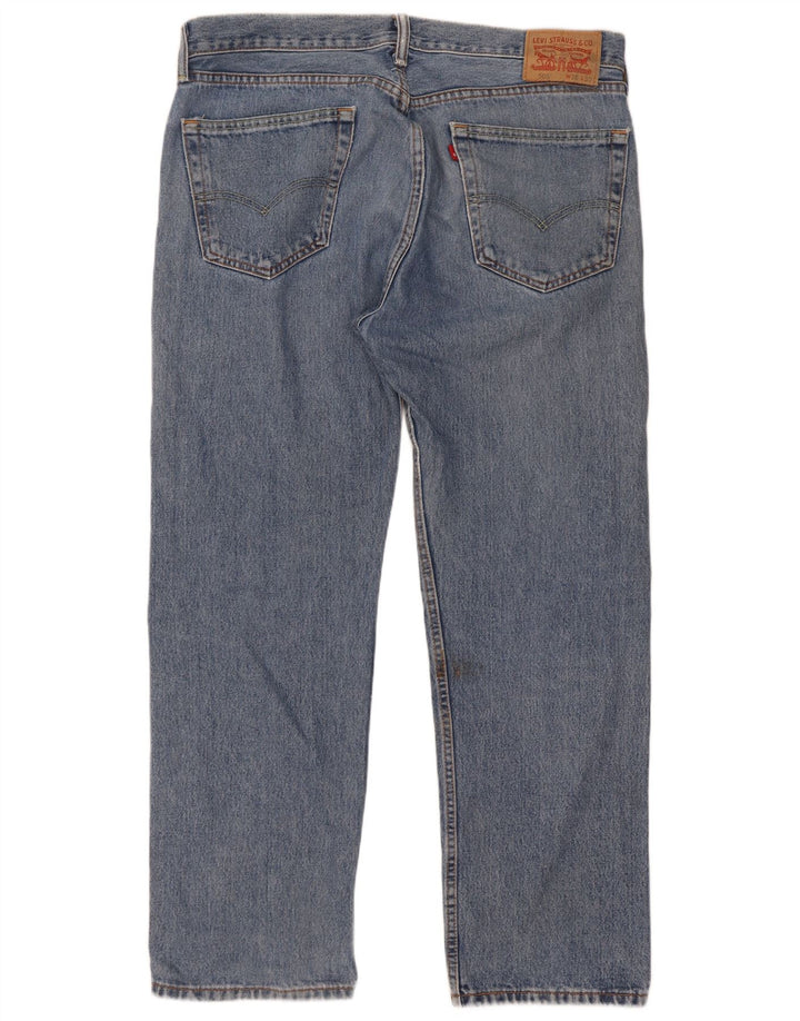 Jeans Levis 505 Straight Masculino W36 L30 Azul