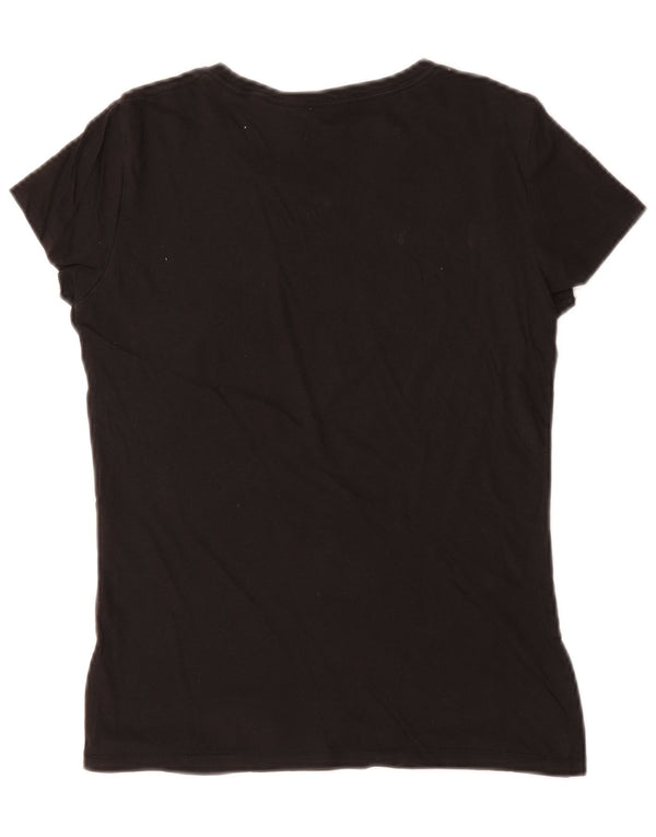 Camiseta feminina gráfica Levi's UK 6 XS preta