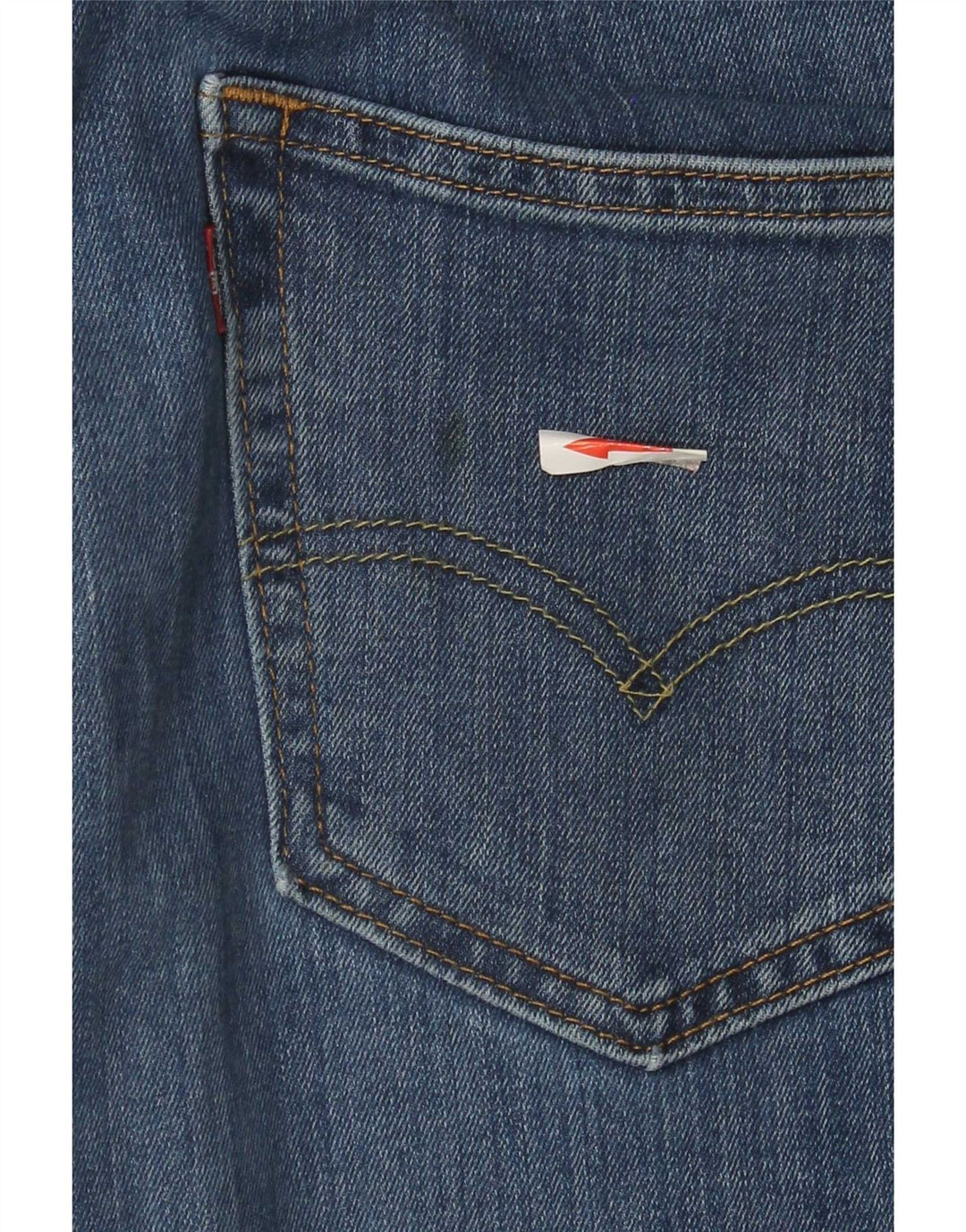 Levi's Masculino 541 Athletic Straight Jeans W32 L34 Azul Algodão