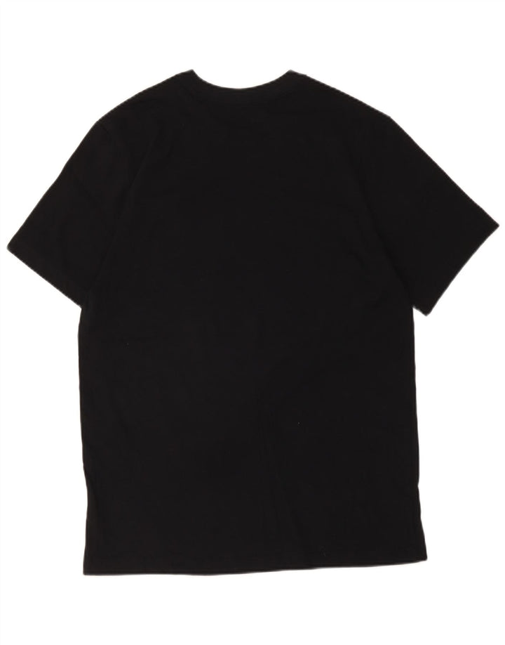 Camiseta Jordan masculina gráfica Top médio algodão preto