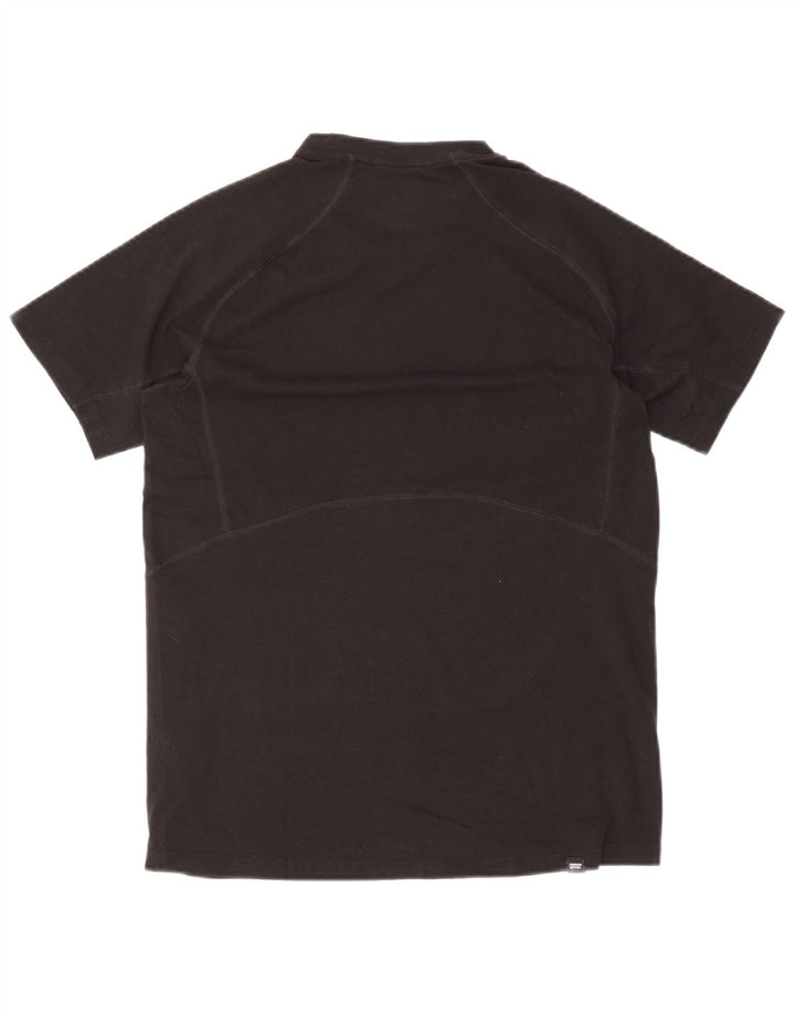 Puma Camiseta Masculina Top Médio Algodão Preto