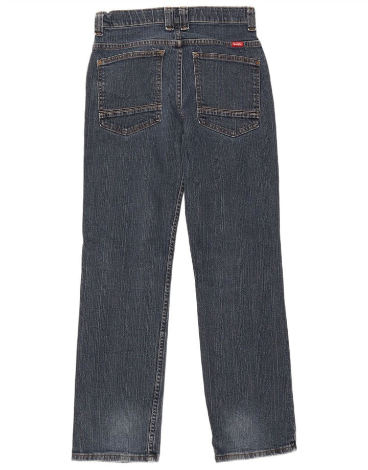 Wrangler Boys Straight Jeans 15-16 Anos W28 L28 Azul Algodão