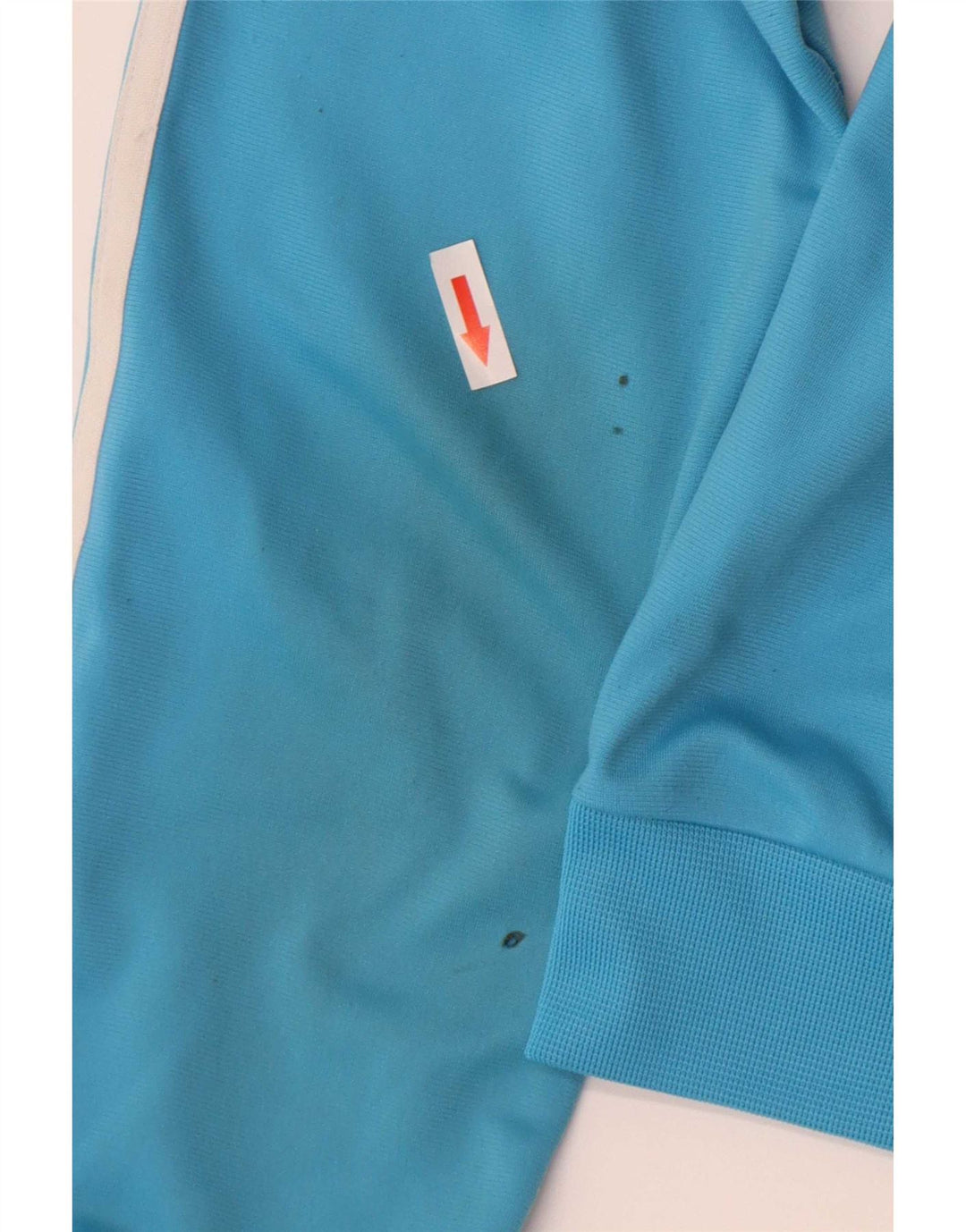Adidas masculino zip moletom com capuz pequeno azul poliéster