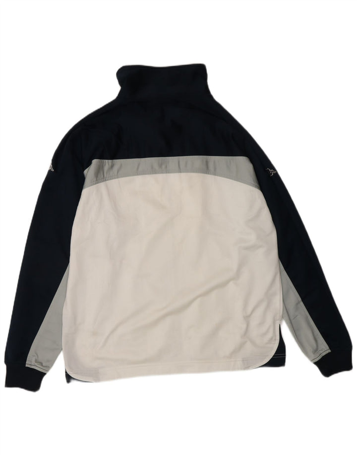 KAPPA Mens Treino Top Jacket Médio Multicolorido Colourblock Poliéster